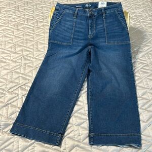 Style & Co Wide Leg Crop Jean